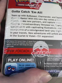 Pokemon cards Scarlet and Violet 151 booster box, 36 pack sealed - Image 3