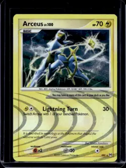 2009 Pokemon Platinum Arceus Holo #AR6 - Image 1