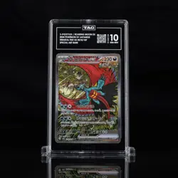 2024 Pokemon Terastal Festival Japanese 218/187 Roaring Moon EX SAR TAG 10 (973) - Image 1