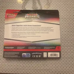 Pokemon TCG Scarlet Violet Prismatic Evolutions Tech Sticker Collection Leafeon - Image 2