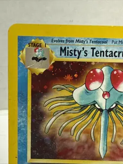 Misty's Tentacruel 10/132 - Vintage Pokemon TCG: Gym Heroes - LP - Image 3