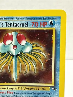 Misty's Tentacruel 10/132 - Vintage Pokemon TCG: Gym Heroes - LP - Image 4