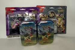 Pokemon TCG Mega Evolution Ascended Heroes Bundle Gastly Larry + 2 Mini Tins - Image 1