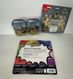 Pokemon TCG Mega Evolution Ascended Heroes Bundle Gastly Larry + 2 Mini Tins - Image 4