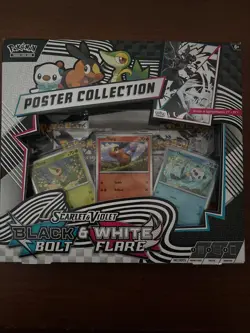 Pokemon TCG Black Bolt and White Flare Poster Collection Box ~SEALED~BRAND NEW-4 - Image 3