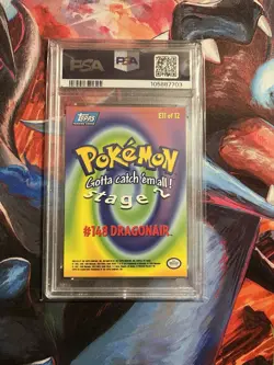 1999 Topps Pokemon Dragonair #148 The Movie Edt-rnbw.foil Psa 10 Pop2 - Image 4
