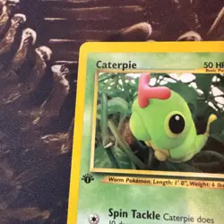 Caterpie 53/75 Pokemon Neo Discovery Common 1st Edition 2001 WOTC TCG - Image 2