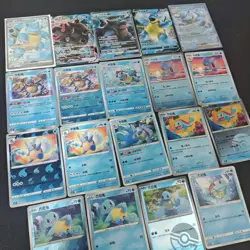 19*Lot Pokemon TCG Chinese VMAX/GX/V/ex Blastoise Squirtle Wartortle #30 KB72 - Image 2