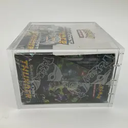 Pokemon TCG Sun & Moon Lost Thunder Booster Box SEALED w/Acrylic Case - Image 4