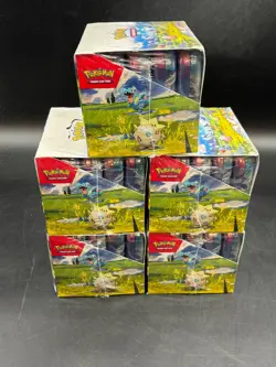 Lot of (5) Pokemon TCG Mega Evolution Ascended Heroes Mini Tin Display SEALED - Image 2