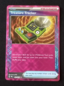 Treasure Tracker 131/131 Prismatic Evolutions PRE -Near Mint- Pokemon TCG - Image 1