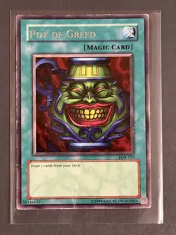 Pot of Greed LOB-119 Rare Unlimited MP - Image 1