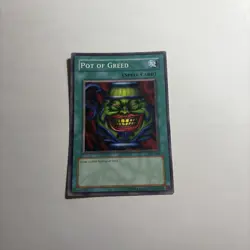 Yugioh! Pot of Greed SYE-040 Starter Deck: Yugi Evolution Unlimited Edition - MP - Image 1