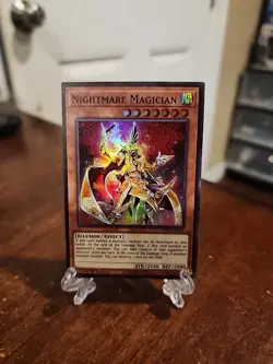 Nightmare Magician PHRE-EN047 1st Edition Super Rare Phantom Revenge Yu-Gi-Oh! - Image 1