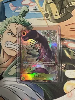 ONE PIECE TCG: Awakening of the New Era Gedatsu OP05-102 Alt Art ENGLISH NM-M - Image 1