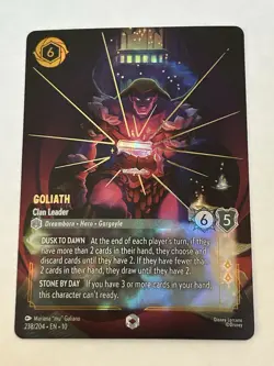 Disney Lorcana Goliath - Clan Leader (Enchanted) 238/204 - Whispers in the Well - Image 1