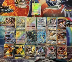 Pokemon Card Lot Full Art Alt Art Fire Umbreon Gyarados Eevee Charizard 19 Cards - Image 1
