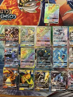 Pokemon Card Lot Full Art Alt Art Fire Umbreon Gyarados Eevee Charizard 19 Cards - Image 3