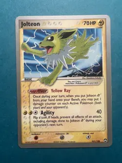 Jolteon Gold Star 101/108 World Championship Deck LP-NM Pokemon Card - Image 1