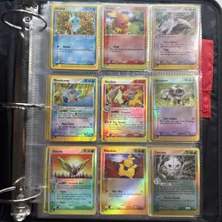 Pokemon TCG Card Lot Binder 108 Cards Charizard giratina reverses & e reader - Image 1