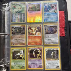 Pokemon TCG Card Lot Binder 108 Cards Charizard giratina reverses & e reader - Image 5