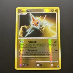 2008 Pokemon ROTOM Great Encounters REVERSE HOLO Rare Diamond & Pearl Card 7/106 - Image 1