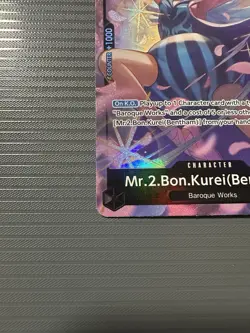 One Piece Card Game Mr. 2 Bon Kurei (Bentham) OP14-091 SR Alt Art English NM - Image 5