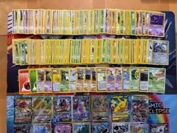 Vintage & Modern Pokemon Card Lot Holo Etc MP-Damaged Charizard Mewtwo 655+ - Image 4