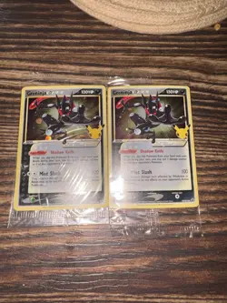 Pokemon TCG Greninja Sealed Promo Holo Basic Cards SWSH144 Lot of 2 English - Image 1
