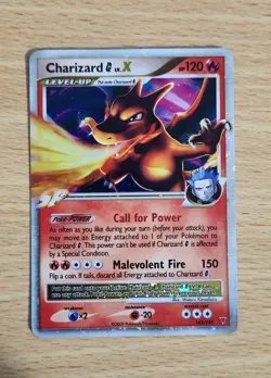Charizard G Lv. X 143/147 with Swirl MP Supreme Victors Pokemon Card - Image 1