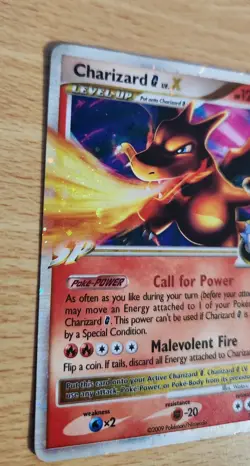 Charizard G Lv. X 143/147 with Swirl MP Supreme Victors Pokemon Card - Image 2