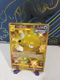 Octillery 178/163 Pokemon Card Battle Styles Gold Secret Rare Near Mint#11 - Image 1