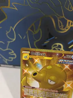 Octillery 178/163 Pokemon Card Battle Styles Gold Secret Rare Near Mint#11 - Image 2