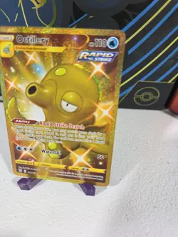 Octillery 178/163 Pokemon Card Battle Styles Gold Secret Rare Near Mint#11 - Image 4