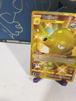 Octillery 178/163 Pokemon Card Battle Styles Gold Secret Rare Near Mint#11 - Image 5