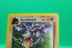 Aerodactyl - 1/62 - Pokemon Fossil 1st Edition Holo Rare Card WOTC LP - Image 2