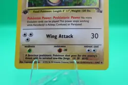 Aerodactyl - 1/62 - Pokemon Fossil 1st Edition Holo Rare Card WOTC LP - Image 4