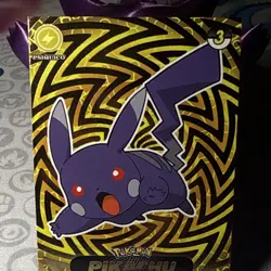 Shadow Box hit Crystal Card Collection Pikachu NON-TCG Pokemon Card Nintendo - Image 2