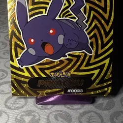 Shadow Box hit Crystal Card Collection Pikachu NON-TCG Pokemon Card Nintendo - Image 3