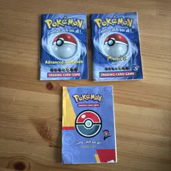 Original 1999 Pokemon Trading Cards Game Starter Rules Booklet Versions 1 and 2 - Image 1
