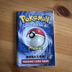 Original 1999 Pokemon Trading Cards Game Starter Rules Booklet Versions 1 and 2 - Image 4