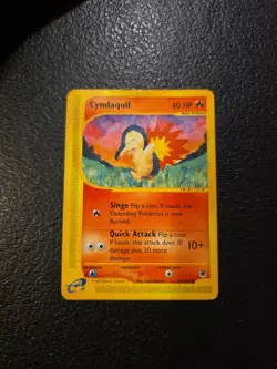Pokemon Card - Cyndaquil Expedition 104/165 Non-Holo MP - Image 1