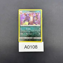Umbreon 120/214 Lost Thunder Ultra Rare Exclusive Holo Pokemon Card - Image 3