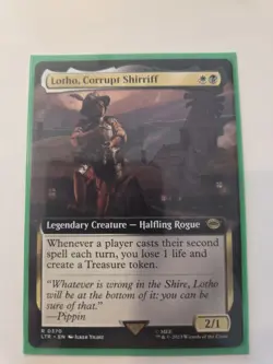 Lotho, Corrupt Shirriff 370 - NM Extended Art - The Lord of the Rings: Tales of - Image 1