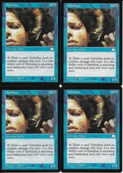 MTG: OPHIDIAN Weatherlight COMMON; played, Excellent condition x4 - Image 1