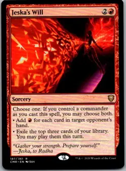 Jeska's Will - Commander Legends (187) | NM | [CMR] - Image 1