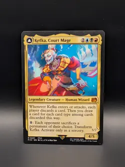 MTG - Kefka, Court Mage/Kefka, Ruler of Ruin - FIN #231 - Mythic - Image 1