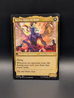 MTG - Kefka, Court Mage/Kefka, Ruler of Ruin - FIN #231 - Mythic - Image 2