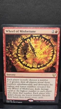 Wheel of Misfortune R Commander Legends 211 NM Normal - Image 1