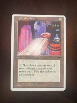 MTG LP ASHNOD'S ALTAR Chronicles Vintage 1995 Commander EDH Artifact Legacy - Image 2